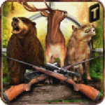 wild hunter jungle shooting 3d android application logo